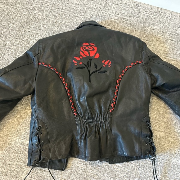 Boutique of Leathers Canada Motorcycle Suit size Small Jacket Size Medium Pants - Picture 7 of 16